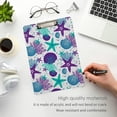 thumbnail image 5 of FMSHPON Colorful Coral Clipboard Hardboard Wood Nursing Clip Board and Pull for Standard A4 Letter 13x9 inches, 5 of 7