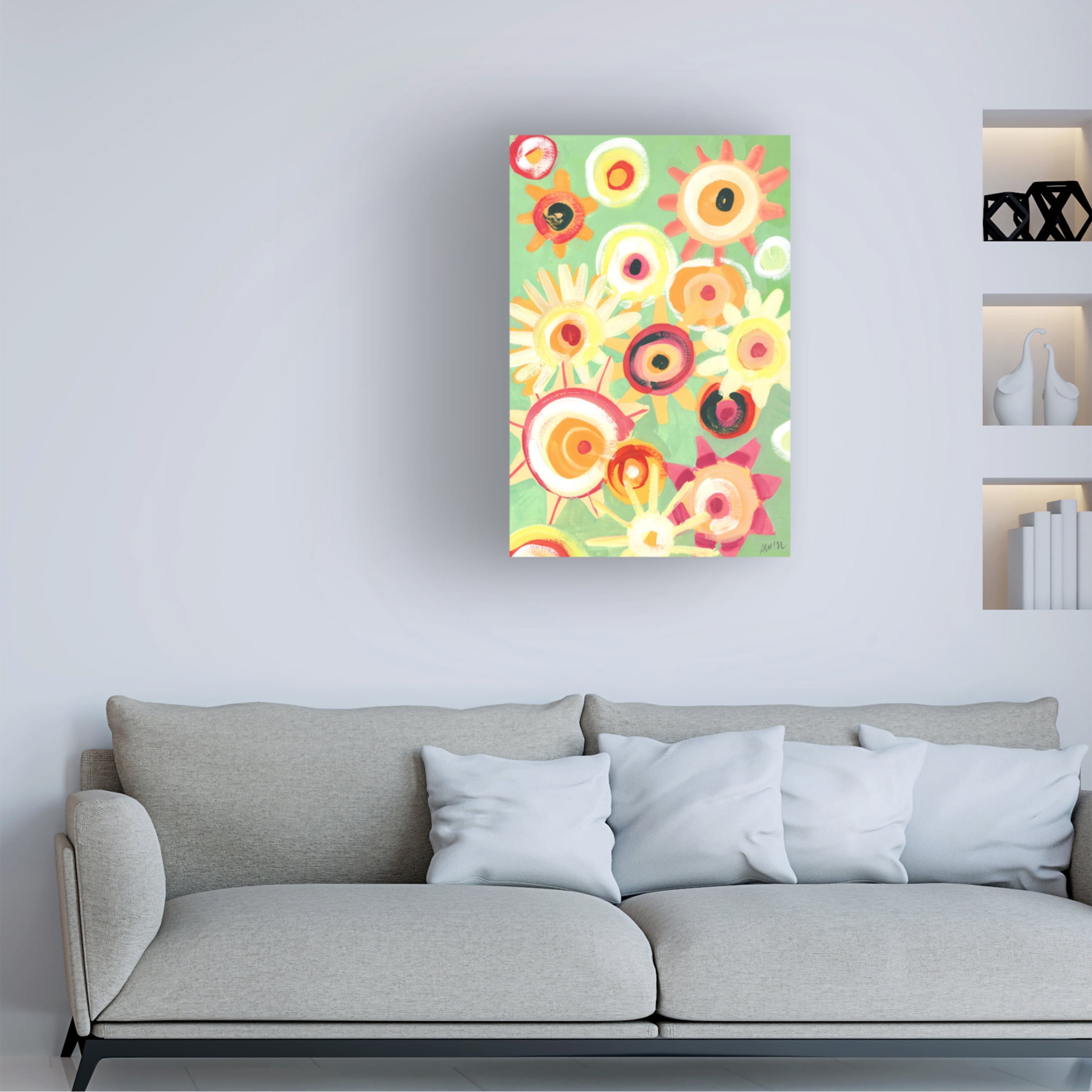 Trademark Fine Art Ania Zwara Sunny Days Canvas Wall Art