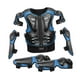 thumbnail image 2 of Traje de protección para motocicleta para niños, equipo de motocross, protector completo para niños con codos Azul, 2 of 9
