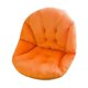 thumbnail image 4 of Cojín para hamaca mecedora con respaldo, 45x45 cm. Cojín para asiento de cesta colgante. Naranja, 4 of 9