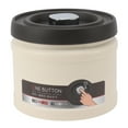 thumbnail image 2 of Vacuum Sealed Coffee Container 304 Stainless Steel Press Type Airtight Food Storage Container for Coffee Beans Tea Nuts Press Type, 2 of 8