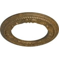 thumbnail image 3 of Ekena Millwork 12 1/4"OD x 7 1/2"ID x 7/8"P Roped Medway Ceiling Medallion (Fits Canopies up to 7 1/2"), Hand-Painted Rubbed Bronze, 3 of 6