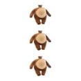 thumbnail image 4 of Ounissouiy Oso de peluche Almohada Relleno Cabezas pequeñas Gran músculo Cuerpo Mapache Juguete Cojines traseros Piel Amigable Abrazo Almohadas Type1 NO1, 4 of 6