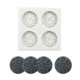 thumbnail image 1 of Moldes para fondant caseros, moldes para mousse, moldes para chocolate, moldes para pasteles, moldes de silicona para arcilla, 1 of 5