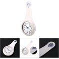 thumbnail image 1 of Decoración del hogar de reloj de cocina de baño colgante impermeable de moda (blanco), 1 of 5