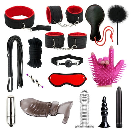 

JNANEEI Adult Bed Game Set Pu Sexx Toys Kit for Couples