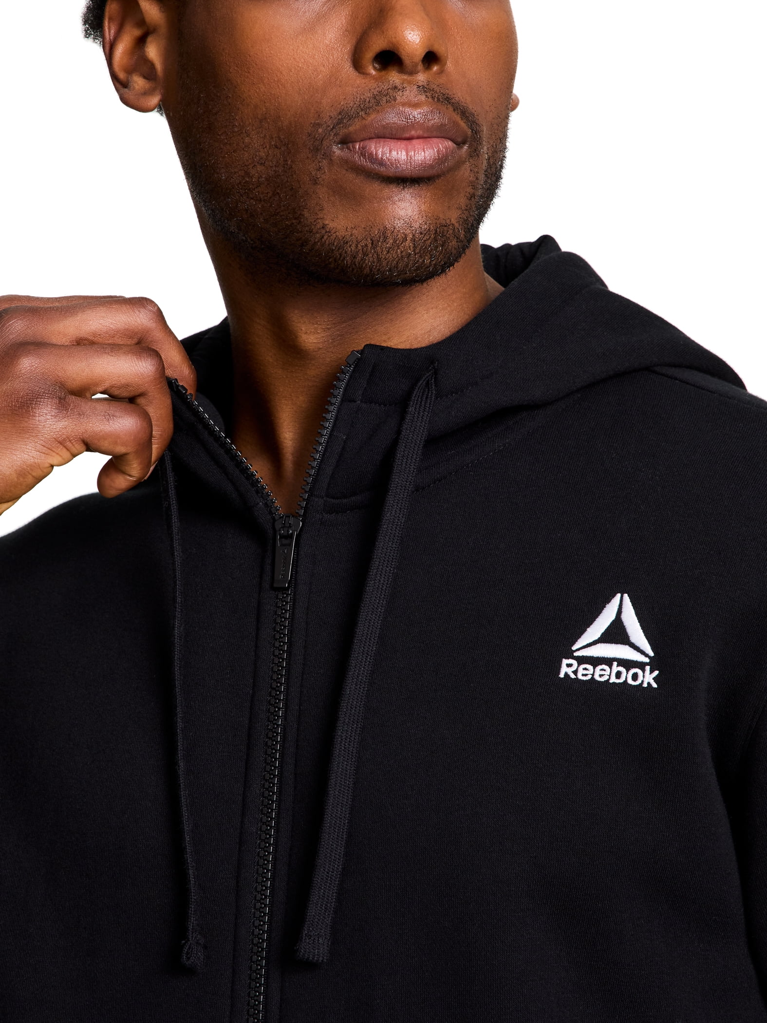 Reebok Men's and Big Men's Game Day Full Zip Hoodie, Sizes XS-5XL