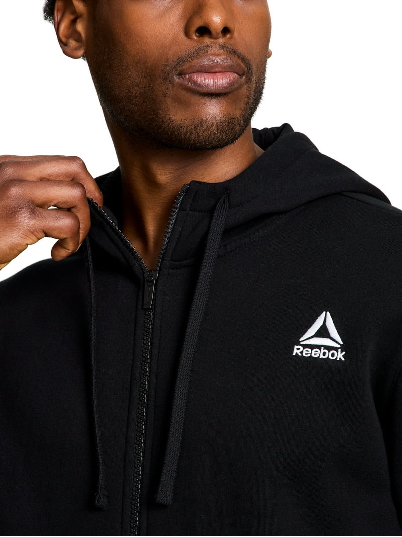 Reebok Men's Game Day Full Zip Hoodie, Sizes S-3XL, Cotton-Poly