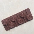 thumbnail image 1 of Molde para piruletas con palos, 2 unidades de moldes para chocolate y caramelos, de silicona, 6 cavidades, 1 of 2