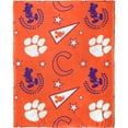 thumbnail image 2 of Northwest x Disney Clemson Tigers Mickey Hugger Pillow & Silk Touch Throw Set, 2 of 2