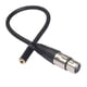 thumbnail image 1 of Cable de alimentación de audio con conector jack estéreo de 3,5 mm/jack a conector XLR/cable de alimentación de audio segundo, 1 of 9