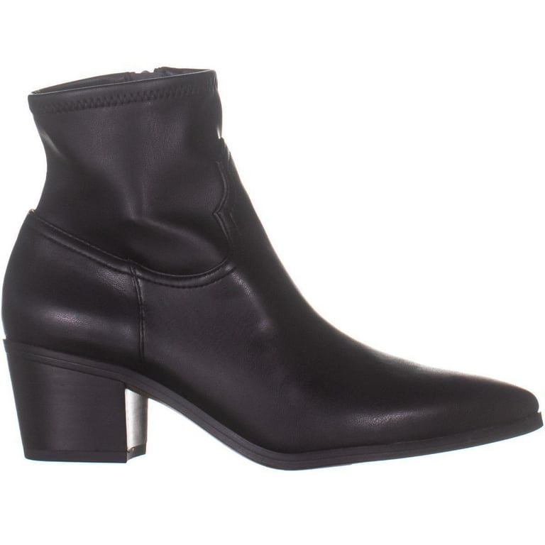 Womens Franco Sarto Bex Pointed Toe Ankle Boots Black 6 US