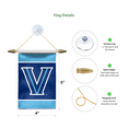 thumbnail image 3 of AGAS Villanova Wildcats Mini Banner 4x6 inch – NCAA Car Window Decor, 3 of 4