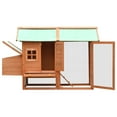 thumbnail image 2 of vidaXL Rabbit Hutch Bunny Cage with Pull Out Tray Rabbit Enclosure Solid Wood, 2 of 29