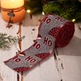 thumbnail image 2 of 5m Christmas Snowman Ribbon Christmas Ribbon Christmas Tree Decoration Ribbon Gift Decoration Ribbon, 2 of 3