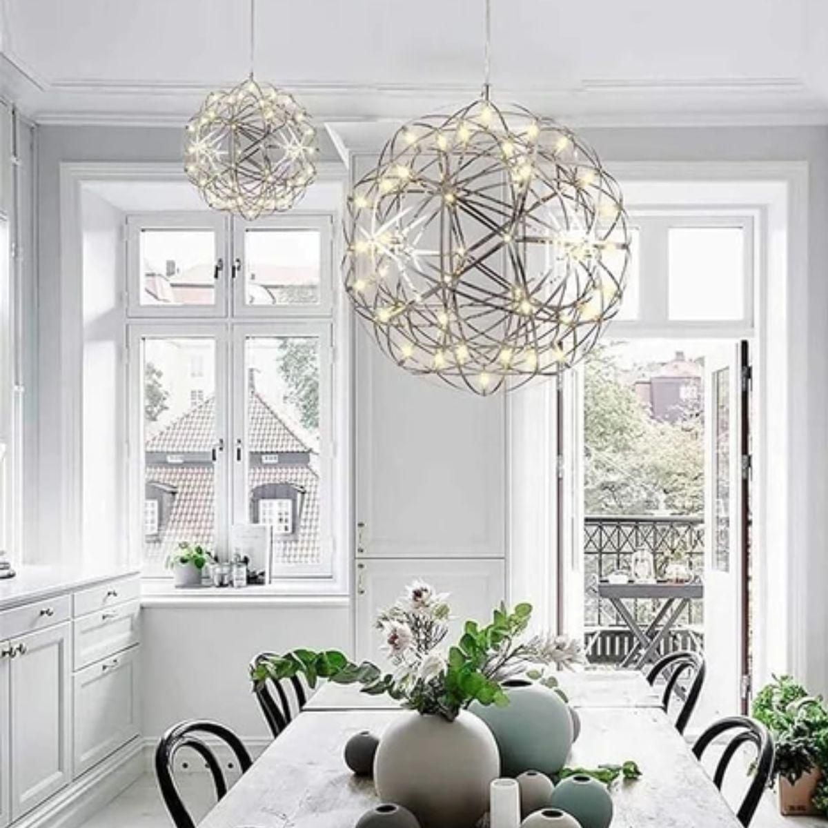 Boule lumineuse de feu d'artifice 27,5" ⌀