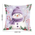 thumbnail image 3 of Eagokdc Christmas Decorations Waistrest Pillowcase Throw Pillow Covers, Multi-Use Winter Holiday Cushion Case for Living Room Dormitory Office Sofa Couch Chair Home Decor, 3 of 8