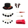 thumbnail image 2 of Christmas Snowman Decorating Making Kit Outdoor Fun Christmas Winter Holiday Party Snowman DIY  Making Kit Decoration Gift, 2 of 6
