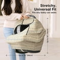 thumbnail image 4 of Funda para Silla de Coche de Bebé KeaBabies Warmzy Suave y Transpirable, 4 of 9