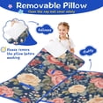 thumbnail image 3 of Pioneer Flower Floral Print Pattern Toddler Nap Mats for Kids Preschool,Sleeping Mat Bag or Kids,Toddler Sleeping Bag,Toddler Nap Mat or Daycare, 3 of 6