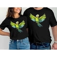 thumbnail image 3 of Parakeet Budgie Mom Dad Bird Lover Budgerigar Owner Gift T-Shirt Cute Parakeet Budgie Bird Birthday Holiday Present Men Women Kids Tshirt, 3 of 10