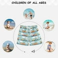 thumbnail image 6 of FORMRS Boys Swim Trunks Quick Dry Mesh Liner Boardshorts Sizes XS-XL, Cartoon Train Pattern, 6 of 7