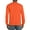 Orange, variante sur Gildan T-Shirt à Manches Longues DryBlend pour Hommes, P, Gris Chiné Foncé