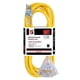 thumbnail image 1 of Cable de extensión EP 15 A 125 V, 1875 W, 50 pies, calibre 12 con 3 salidas, 1 of 7