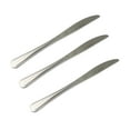 thumbnail image 2 of (3 pack) Mainstays Fleetline 3 Piece Stainless Steel Dinner Knife Set, Silver Tableware, 2 of 7