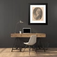 thumbnail image 4 of John Downman 20x24 Black Modern Framed Museum Art Print Titled - Portrait of a Lady., 4 of 5