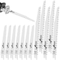 thumbnail image 3 of 12Pcs Reciprocating Saw Blade 6/9 Inch Sharp Fast Cutting Saw Blade Woodworking Tool for Cutting Wood, 3 of 10