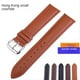 thumbnail image 2 of Correa De Piel De Becerro De 18 Mm 20 22 24 Marrón Para Tissot Seiko, 2 of 4