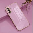 thumbnail image 2 of Compatible with Samsung Galaxy A24 Case for Women Men, Ultra Thin Samsung A24 Case Silicone Cute Shockproof Plating Electroplate Soft Phone Case Cover (Purple), 2 of 13