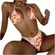 thumbnail image 1 of Bikini cómodo de dos piezas con estampado para mujer, traje de baño con almohadilla push-up, conjunto de ropa de playa OAVQHLG3B Store  lin121212, 1 of 4