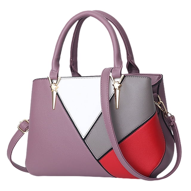 Nuevo bolso de viaje a la moda, bolso de cuero artificial, bolso bandolera simple de un solo hombro