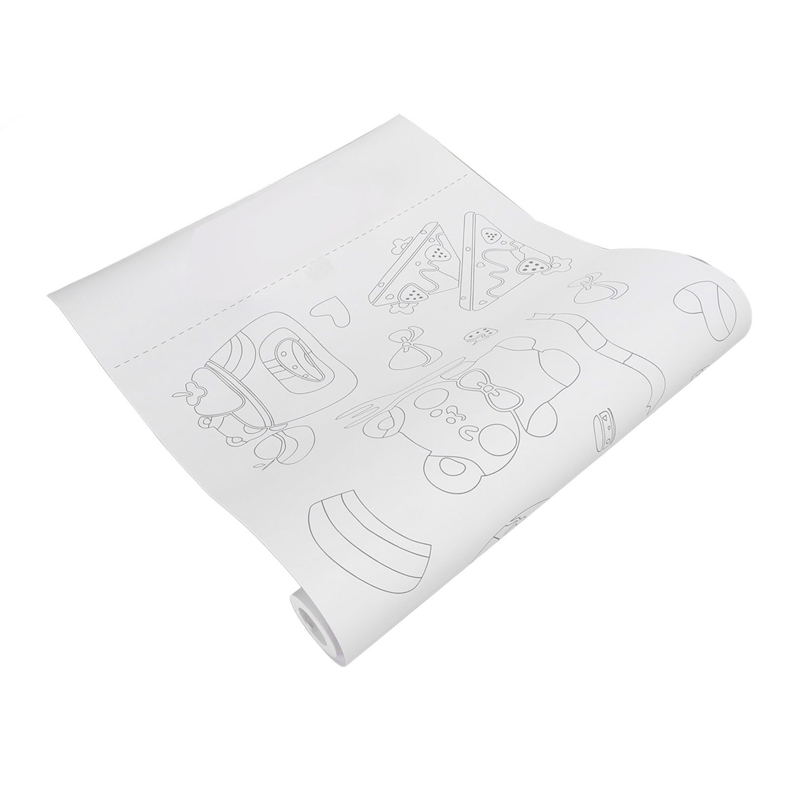 Kids Coloring Roll Drawing Paper Roll 32.8ft Coloring Paper Roll For Kids Animal Themed Patterns