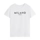 thumbnail image 1 of Camiseta para mujer, camiseta informal de verano con cuello redondo para el trabajo, mochilero, uso diario S, 1 of 7