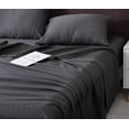 thumbnail image 2 of 600 Thread Count Jacquard Multi-Stripe 100% Cotton Sheet Set, 2 of 6