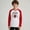 Red, variant on Retro Video Game Graphic Long Sleeve T-Shirt,Casual Comfortable Daily Wear Top Youth Play Activities Soft Breathable Cotton Shirt