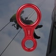 thumbnail image 3 of Figura 8 Anillo de descenso de escalada Equipo de montañismo al aire libre (Rojo), 3 of 7