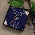 thumbnail image 6 of To My Granddaughter Always Remember Granddaughter From Grandma Forever Necklace w Message Card, 6 of 20