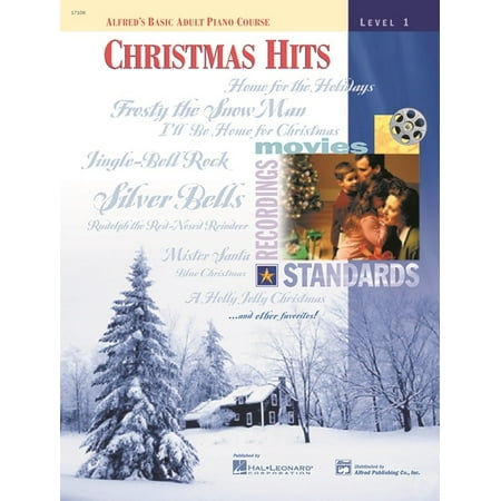Alfred Alfred's Basic Adult Piano Course Christmas Hits Level 1