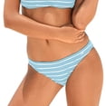 thumbnail image 2 of LASCANA Women's Striped Classic Bikini Swimsuit Bottom, 2 of 6