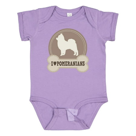

Inktastic Pomeranian Dog Gift Baby Boy or Baby Girl Bodysuit