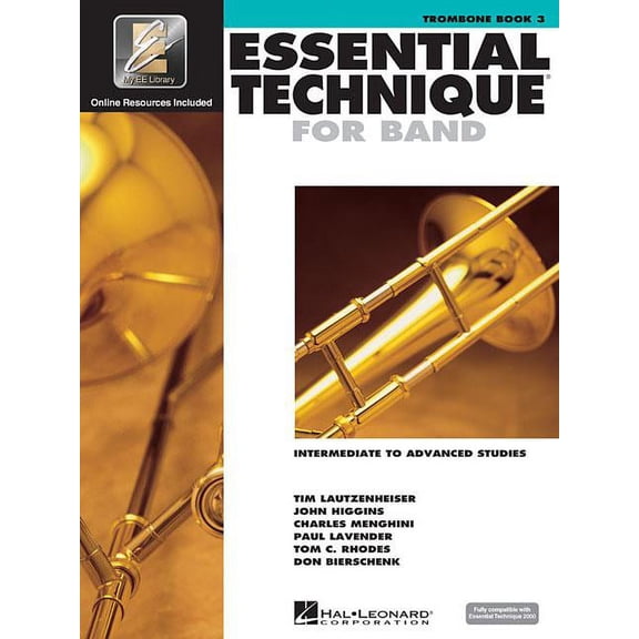 Essential Technique for Band with Eei - Intermediate to Advanced Studies - Trombone (Book/Online Audio), (Paperback)