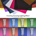 thumbnail image 7 of Htovila 20pcs Color Correction Filter Sheet Color Correction Filters Kit Colored Transparency Color Film, Size 50*40cm20*15.7in, 7 of 7