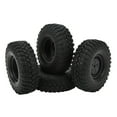thumbnail image 1 of 1.9 Inch RC Tires, RC Car Tyre 4Pcs Wear Resistant Stable Rubber Excellent Grip  For RC Off Road Vehicles For RC Crawler Black,Red,White, 1 of 8