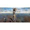 thumbnail image 3 of Bolokofsky, Ronald 18x11 Black Modern Framed Museum Art Print Titled - Stepping Stones, 3 of 5