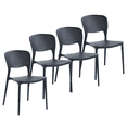 thumbnail image 2 of Set de 4 Sillas FRATELLO MUEBLES Comedor Exterior e Interior Color Negro, 2 of 8