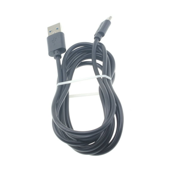 10ft USB Cable For Verve Connect, ZMax 11 - Type-C Charger Cord Power Wire USB-C Long Fast Charge Sync High Speed Black for Consumer Cellular Verve Connect, ZMax 11